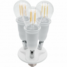 Патрон для ламп 230V Е27-3*Е27, LH62 | 41219 | Feron