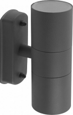 Светильник архитектурный настенный DH0704, 2*GU10 230V, серый | 11882 | Feron