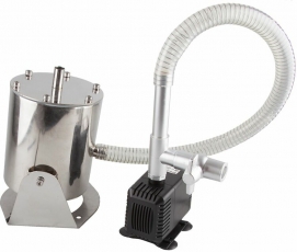 Насос фонтанный FPL103 со светодиодной подсветкой RGB D195*H273, 50W, 12-24V, режим - волна | 29832 | FERON