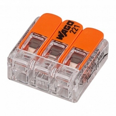 221-413 Универсальные компактные клеммы 3--проводные | 29789 | Feron