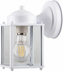 Светильник садово-парковый PL200 60W 230V E27 155*105*205мм белый | 11877 | FERON