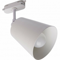 Светильник светодиодный трековый AL158 под лампу E27, белый | 41070 | Feron