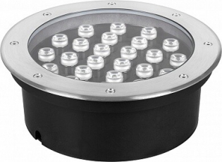 SP2708 Светильник тротуарный,24LED теплый белый, 24W,250*H90mm, IP67 | 32136 | FERON