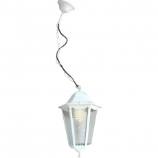 Светильник садово-парковый 6105 60W 230V E27 170*170*280мм белый | 11059 | FERON