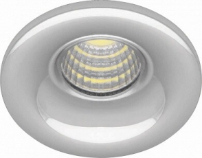 Светильник светодиодный встраиваемый для подсветки мебели LN003 3W 210 Lm 4000К хром | 28772 | FERON