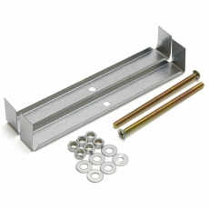 Крепеж металлический для светильников LD4020 AL4020, 115*18*25мм, 2шт | 41335 | Feron