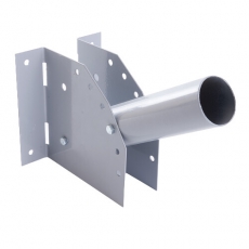 ДС-1-48-5 Кронштейн для уличного светильника с переменным углом 500*150*120мм, d48mm, серый | 41428 | Feron