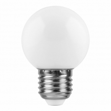 Лампа светодиодная для белт лайта LB-37 (1W) 230V E27 2700K G45 | 25878 | FERON