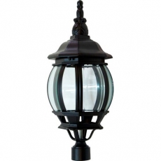 Светильник садово-парковый 8103 100W 230V E27 160*160*410мм черный ДИАМЕТР ОСНОВАНИЯ 45 мм | 11100 | FERON