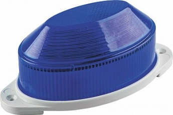 Светильник-вспышка (стробы) STLB01 IP54 18LED 1,3W синий | 29896 | FERON