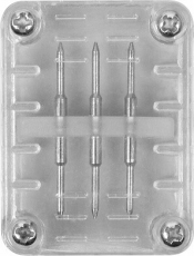 Соединитель 3W для квадр. дюралайта LED-F3W со светодиодами, пластик (продажа упаковкой) LD126 | 26104 | FERON