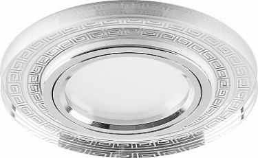 Светильник встраиваемый с LED подсветкой CD960 потолочный MR16 G5.3 прозрачный | 32650 | Feron