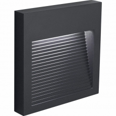 Светильник-подсветка светодиодный встраиваемый DH204 5W 4000K, IP65, серый | 41177 | Feron