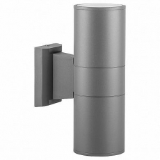 Светильник архитектурный настенный DH0702 230V без лампы 2*E27, 260*155*90 серый, ДЛЯ ЛАМП R63, G45 | 06295 | Feron