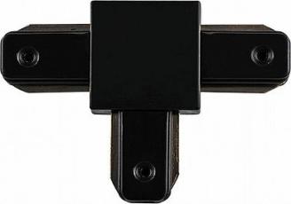 Коннектор для однофазного шинопровода LD1003 Т-образный черный | 10333 | FERON