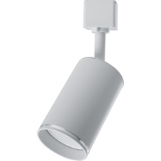 Светильник трековый однофазный под лампу GU10, белый AL155 | 32473 | FERON