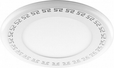 Светильник светодиодный встраиваемый декоративный AL2440, 9W, 720 Lm, 4000К и подсветка 4000К, белый | 29596 | FERON