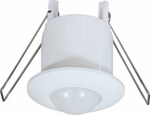 Датчик движения и освещенности SEN50 230V 500W 6m 360° (встраиваемый mini) белый | 22066 | FERON