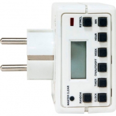 TM21 3500W/16A 230V розетка с таймером (недельная) | 23215 | FERON