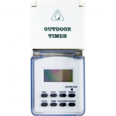 TM23 3500W/16A 230V розетка с таймером (недельная) в защитном корпусе IP44 | 23206 | FERON