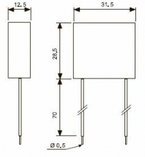 Адаптер электропитания 12В DC для 26 серии | 0269012 | Finder