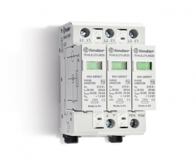 УЗИП тип 2 (3 варистор/разрядник) | 7P4382751020 | Finder