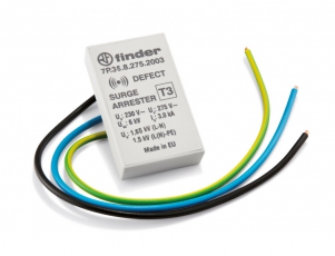 Устройство защиты от импульсных перенапряжений УЗИП для монтажа в коробки; тип 3; степень защиты IP20 | 7P3682752003 | Finder