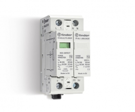 УЗИП тип 2 (1 варистор/разрядник + 1 разрядник) | 7P4282751020 | Finder