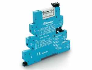 Интерфейсный модуль, электромеханическое реле, серия MasterPLUS; 1CO 6A; контакты AgNi; питание 110-125В AC/DC | 393101250060 | Finder