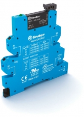 Интерфейсный модуль, твердотельное реле, серия MasterOUTPUT; выход 6A (24В DC); питание 24В DC; категория защиты IP20 | 395070249024 | Finder