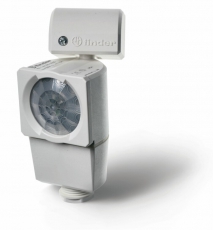 Пассивный инфракрасный детектор движения для монтажа на улице; 1NO 10A; питание 120…230В АC; степень защиты IP54 | 181182300000PAS | Finder