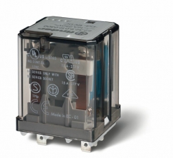 Силовое электромеханическое реле; монтаж в розетку или наконечники Faston 187 (4.8х0.5мм); 2NO 16A; к | 623291100300 | Finder