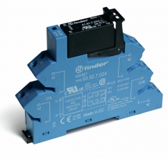 Интерфейсный модуль, твердотельное реле; выход 3A (240В AС); питание 24В DC; категория защиты IP20 | 384170248240 | Finder