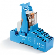 Интерфейсный модуль, электромеханическое реле; 3CO 10A; контакты AgNi; питание 12В AC; категория защиты IP20 | 58P380120060SPA | Finder