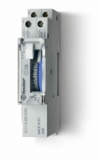 Реле времени механическое суточное; монтаж на рейку 35мм; 1NO 16A; питание 230В АC; ширина 17.6мм; б | 121182301000PAS | Finder