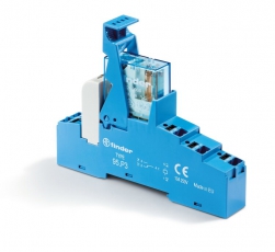 Интерфейсный модуль, электромеханическое реле; 1CO 10A; контакты AgNi; питание 110В AC; категория защиты IP20 | 48P381100060SPA | Finder