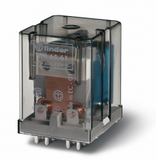 Силовое электромеханическое реле; монтаж на печатную плату, раздвоенные выводы; 1NO 30A; контакты AgCdO (зазор ? 3мм) | 656190480300PAS | Finder