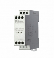 Контрольное реле для 3-фазных сетей; обрыв/чередование фаз, фиксированные регулировки; выход 2CO 8А | 706284000000 | Finder