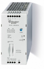 Импульсный источник питания; вход 110...250В AC/DC; выход 24В DC, 240Вт; Компенсация реактивной мощности; ширина 60мм | 782E12302414PAS | Finder