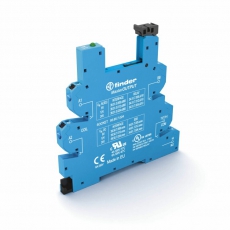 Розетка MasterOUTPUT с безвинтовыми клеммами Push-in для реле 34 серии; питание 230-240В АС; в комплекте пластиковая клипса; опции: LED | 93658230 |