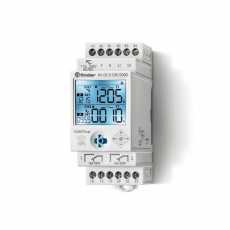 Электронный таймер мультифункциональный (25 функций); 2 независимых канала 1CO (16A) + 1CO (16A); питание 110…240В АС/DC | 840202300000 | Finder