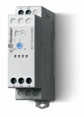 Модульный таймер 1-функциональный (AI); питание 24…240В АС/DC; 1CO 16A; ширина 22.5мм; регулировка времени 0.05с…10дней; степень защиты IP20