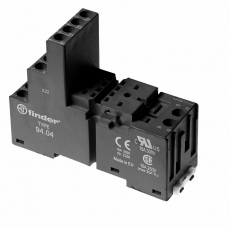 Розетка с винтовыми клеммами (с зажимной клетью) для реле 55.32, 55.34, таймера 85.02, 85.04; применяются модули 86.00, 99.02; | 94040SMA | Finder