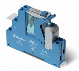 Интерфейсный модуль, электромеханическое реле; 2CO 8A; контакты AgNi; питание 12В DC; категория защиты IP20; винто | 4C0290120050SPA | Finder