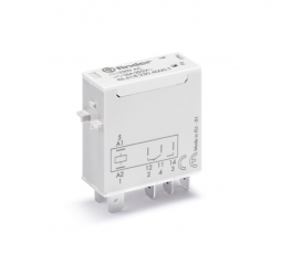 Миниатюрное промышленное электромеханическое реле; монтаж в розетку или наконечники Faston (4.8х0.5мм); 1СO 16A; к | 466191104000T | Finder