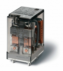 Миниатюрное универсальное электромеханическое реле; монтаж на печатную плату; 2CO 10A; контакты AgNi; катушка 110В АC; с | 551281100000PAS | Finder