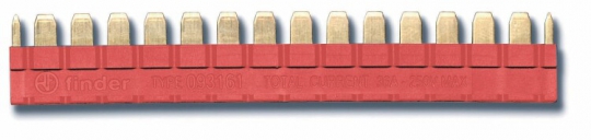 16-полюсный шинный соединитель красный | 093161 | Finder