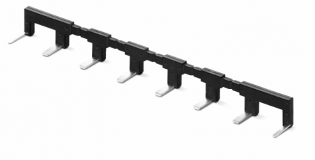 8-полюсный шинный соединитель черный | 022180 | Finder