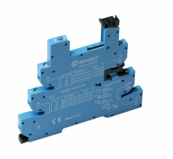 Розетка MasterPLUS с винтовыми клеммами (с зажимной клетью) для реле 34 серии; питание 230В AC; подавление тока утечки | 93633230 | Finder