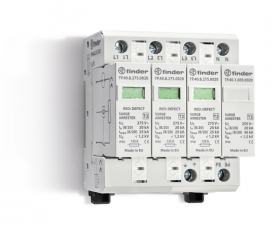 УЗИП тип 2 (3 варистор/разрядник + 1 разрядник) | 7P4482751020 | Finder